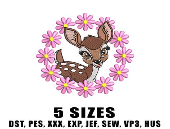 Baby Deer Embroidery Design Review