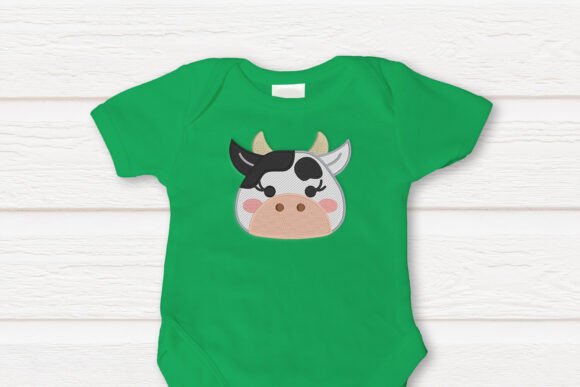 Cow Face Mini Embroidery Review