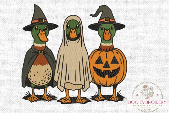 Cute Halloween Duck Embroidery Design Review