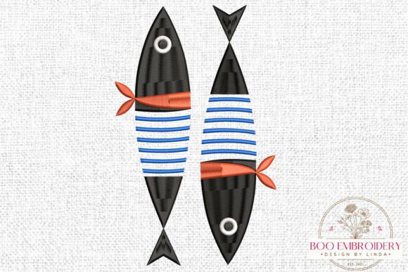 Modern Fish Embroidery Design Review