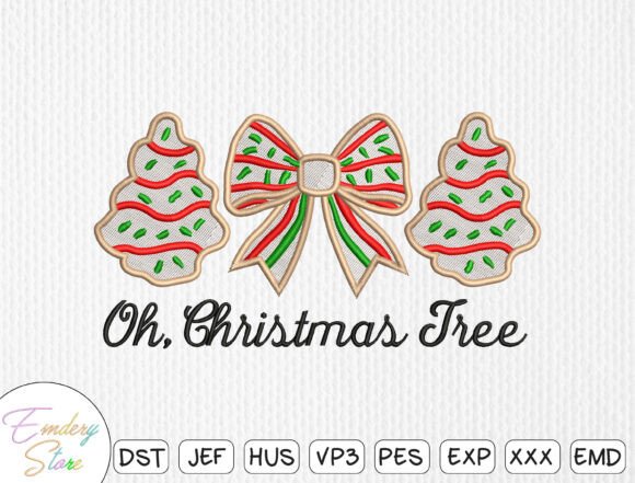 Oh Christmas Tree Embroidery File Review