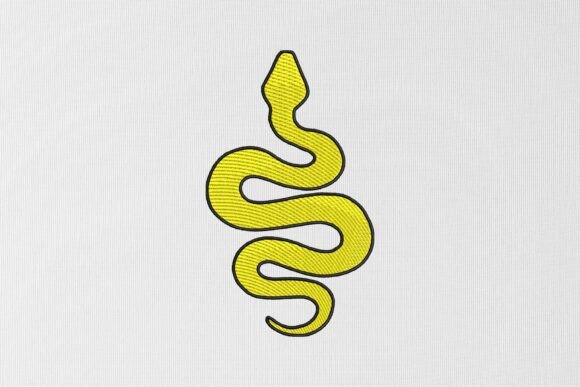 Serpentine Charm: Review of Snake Embroidery Design