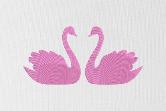 Swans Love Embroidery Design Review