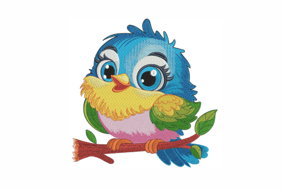 Titmouse Bird Embroidery Design Review