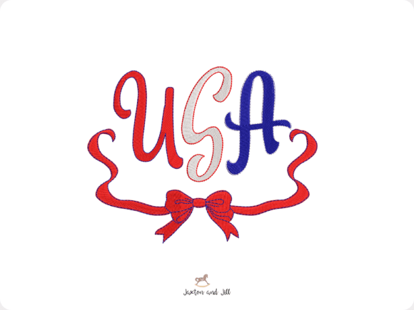 USA Coquette Bow Embroidery Design Review